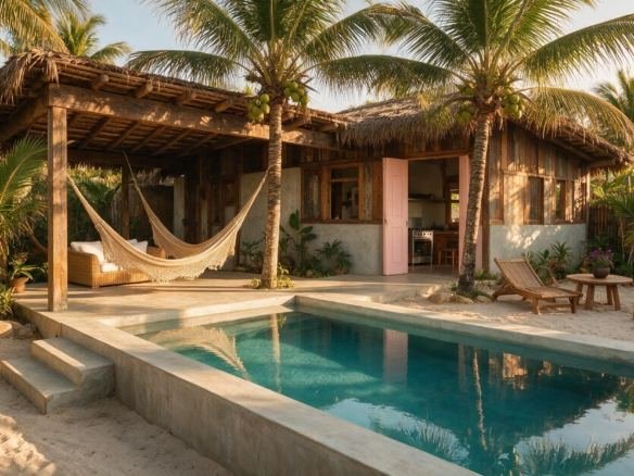 Casa em Maracaípe a poucos passos da praia dos surfistas