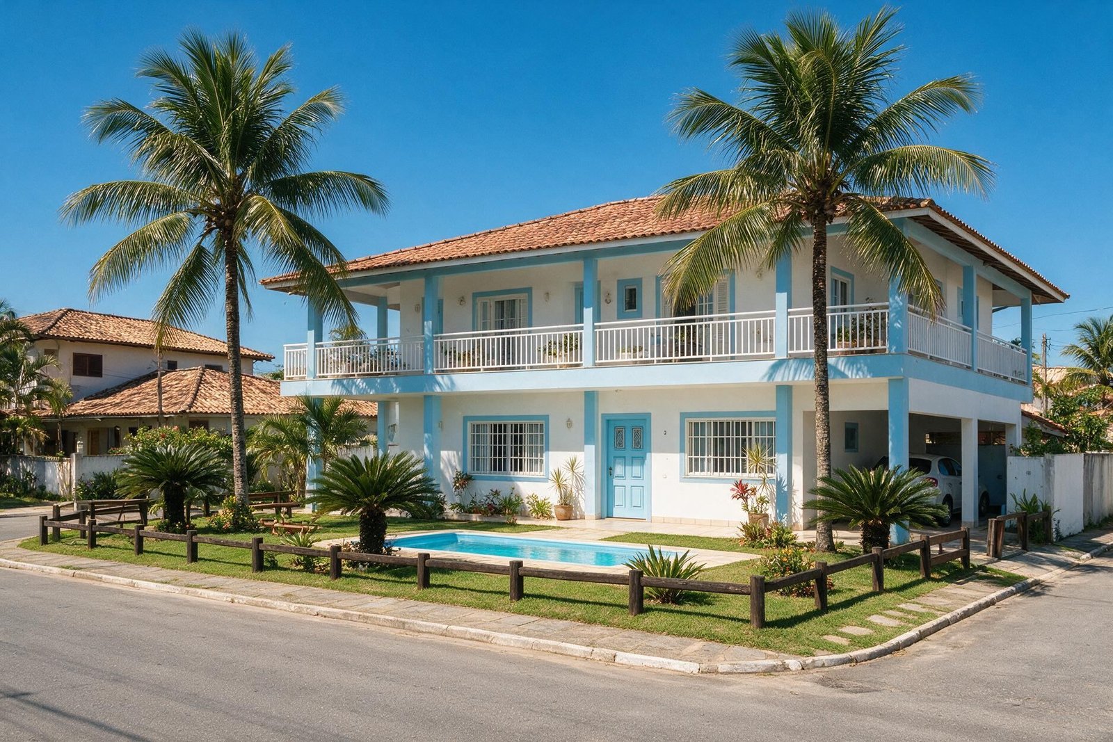 Casa na Enseada dos Corais a 100 m da praia