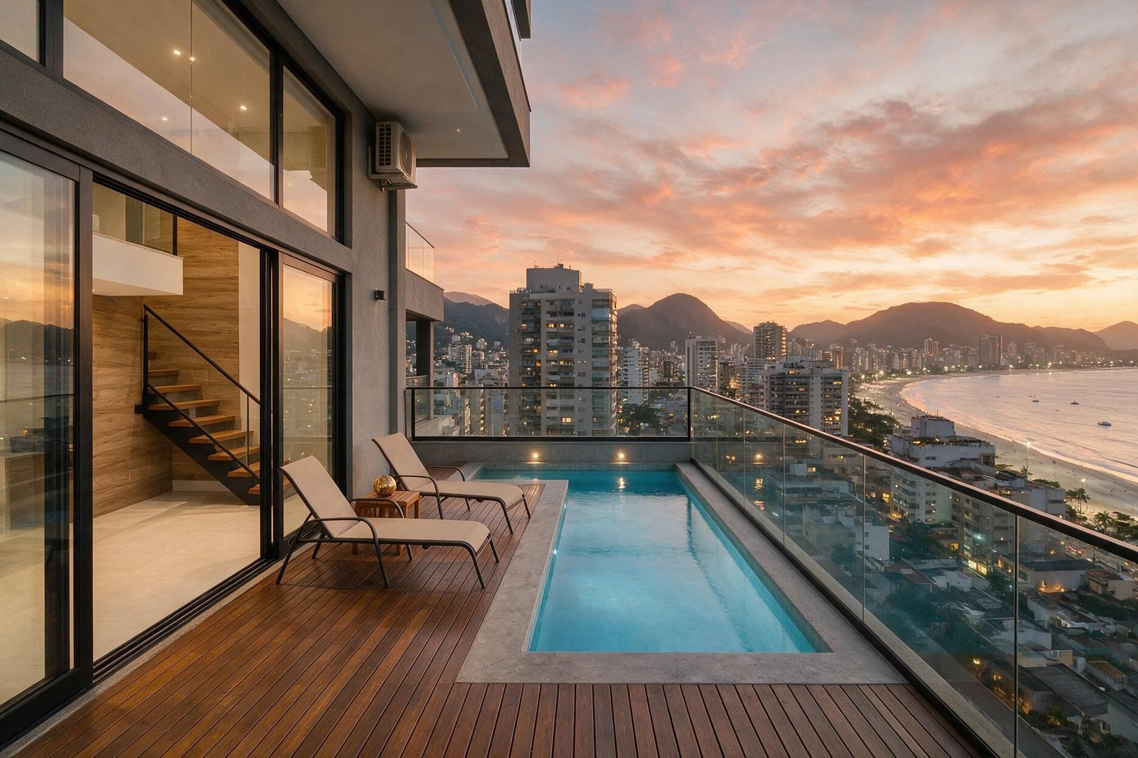 Cobertura duplex no Pina com piscina privativa Cobertura duplex no Pina com piscina privativa