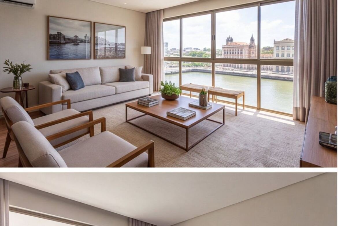 Apartamento na Boa Vista próximo ao Recife Antigo — sala