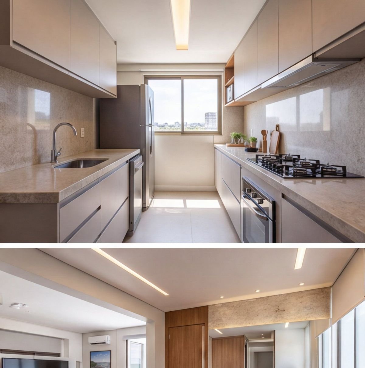 Apartamento na Boa Vista próximo ao Recife Antigo — cozinha