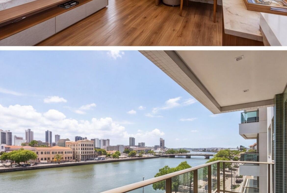 Apartamento na Boa Vista próximo ao Recife Antigo — area-externa