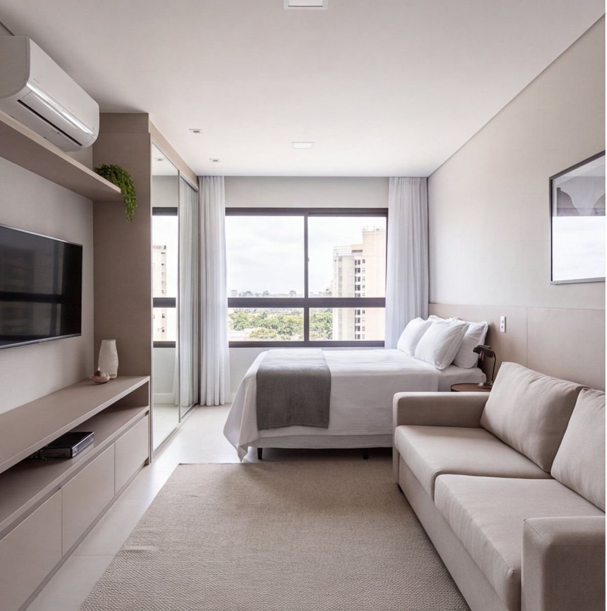 Studio na Boa Vista para investimento ou estudante — sala Studio na Boa Vista para investimento ou estudante — sala