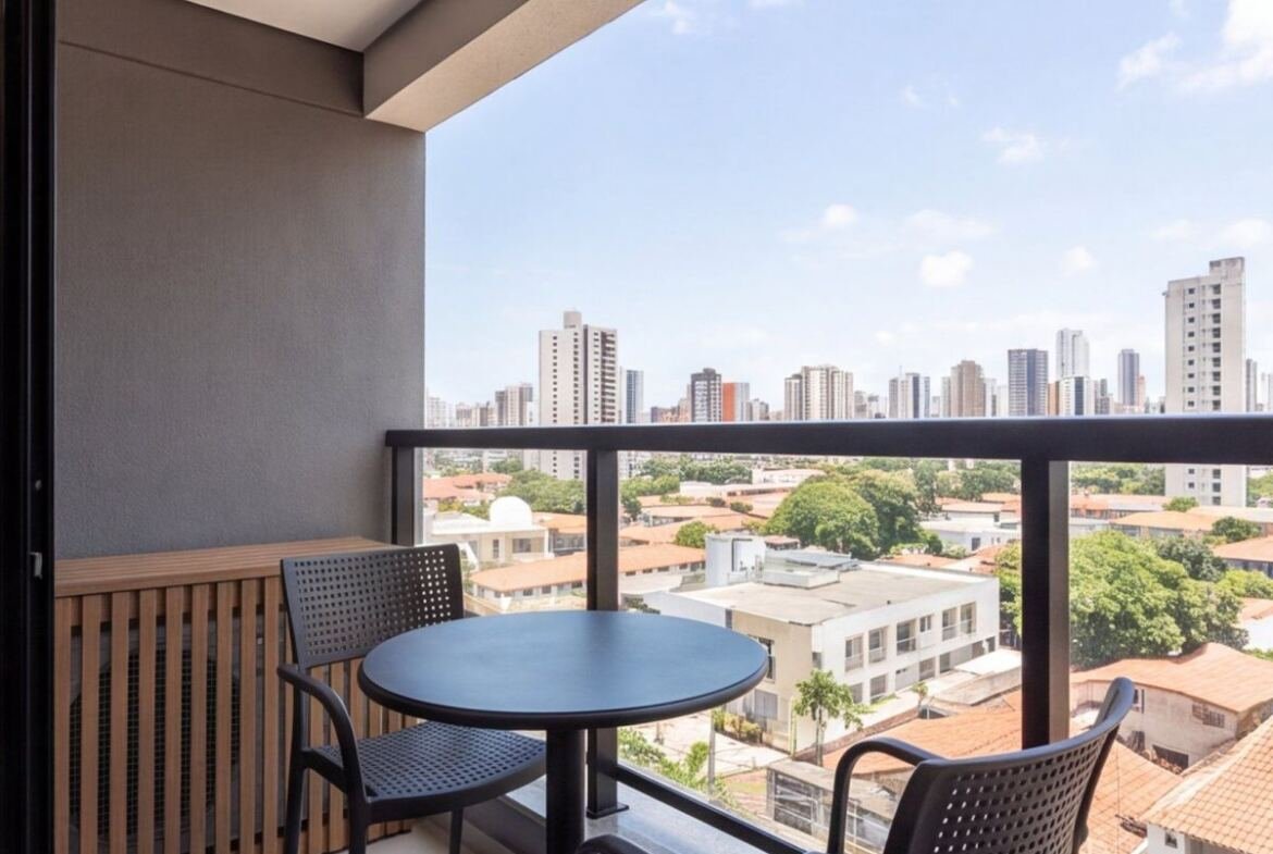 Studio na Boa Vista para investimento ou estudante — area-externa