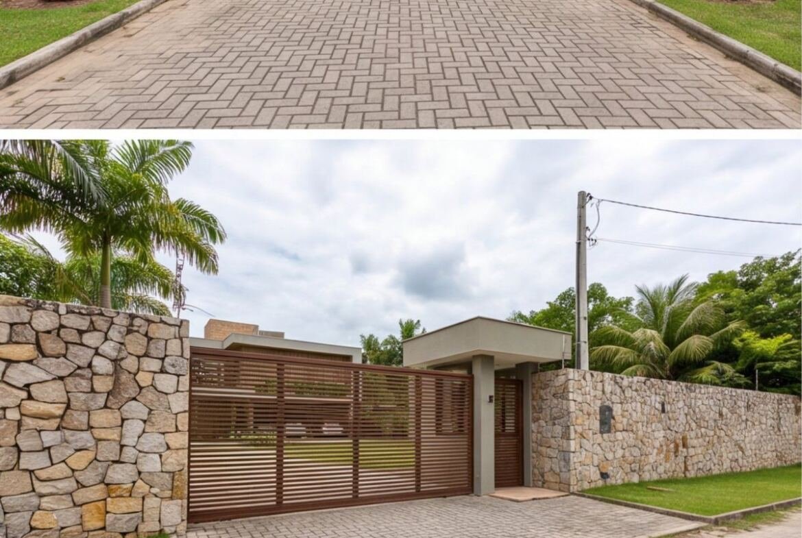Terreno com projeto aprovado em Três Carneiros — banheiro