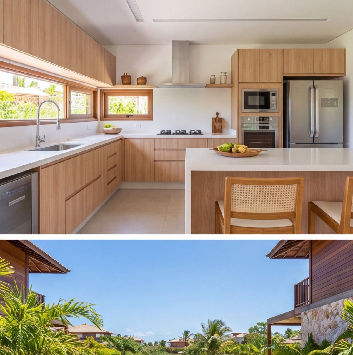 Casa de praia em Porto de Galinhas a 200 m do mar — cozinha Casa de praia em Porto de Galinhas a 200 m do mar — cozinha