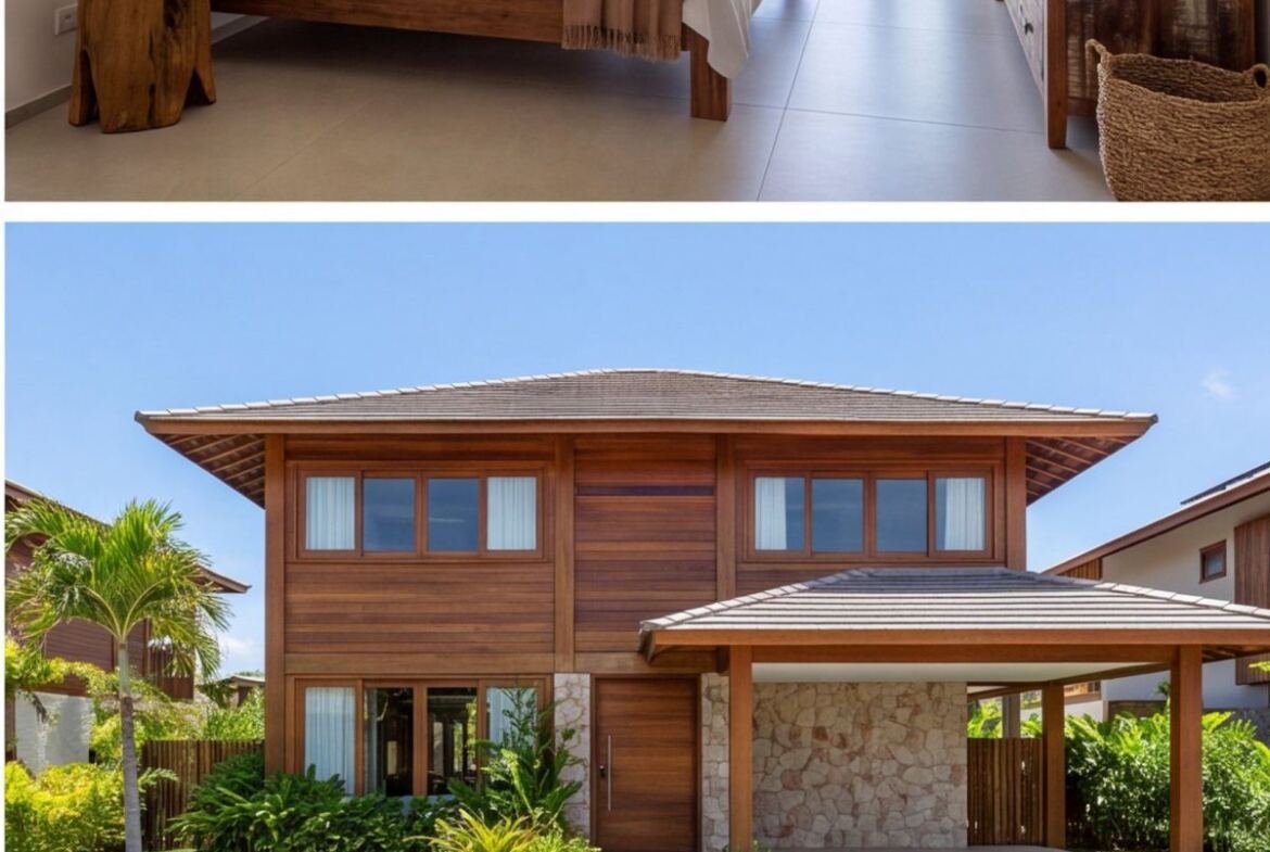 Casa de praia em Porto de Galinhas a 200 m do mar — fachada
