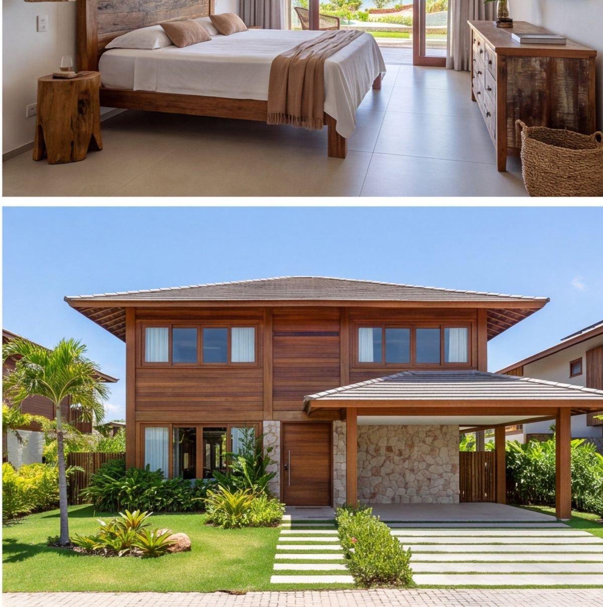 Casa de praia em Porto de Galinhas a 200 m do mar — fachada Casa de praia em Porto de Galinhas a 200 m do mar — fachada