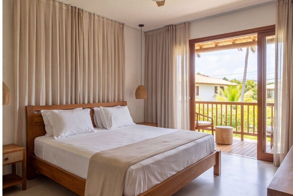 Casa em Maracaípe a poucos passos da praia dos surfistas — quarto