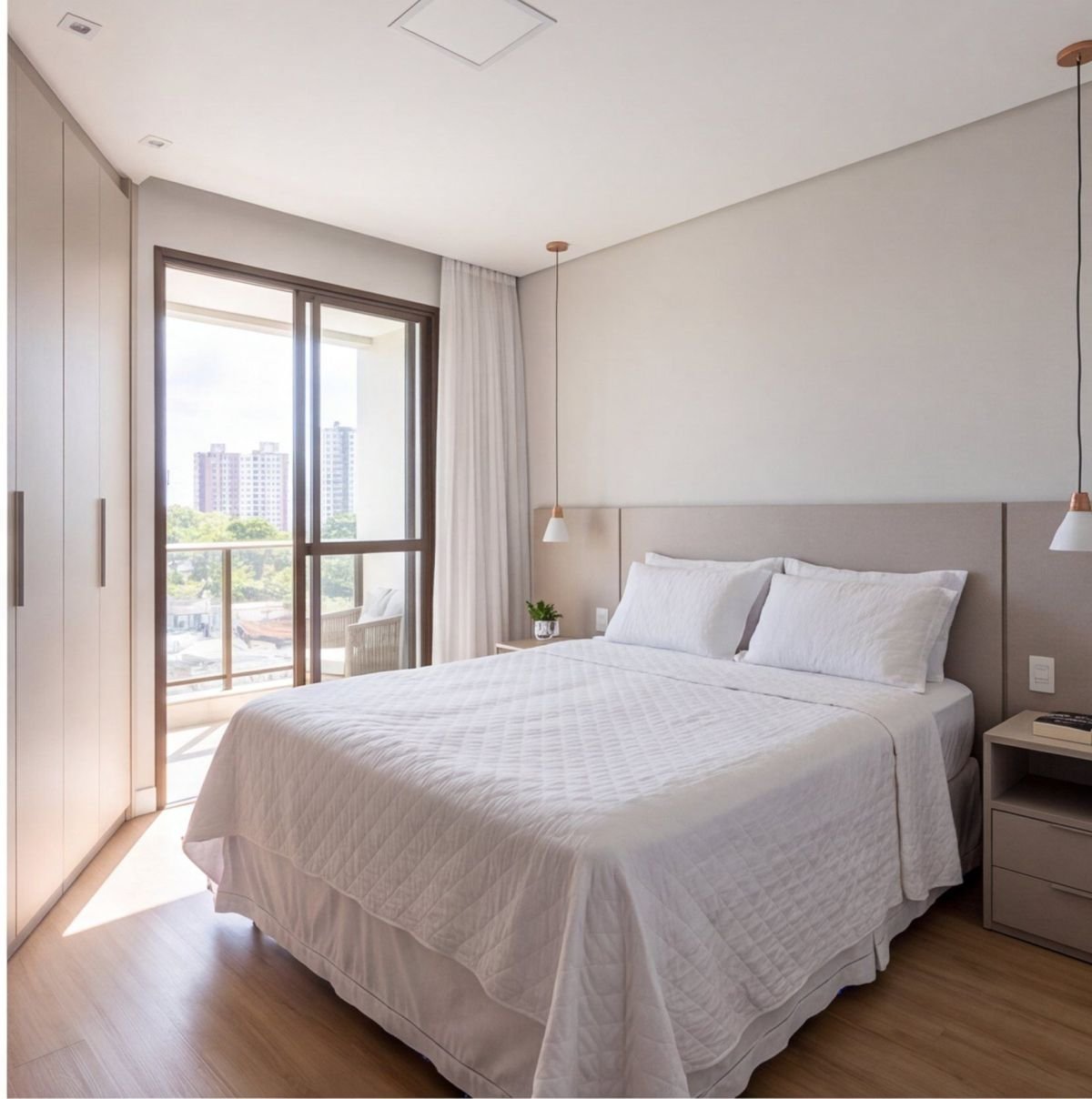 Apartamento reformado em Boa Viagem a duas quadras da praia — quarto Apartamento reformado em Boa Viagem a duas quadras da praia — quarto