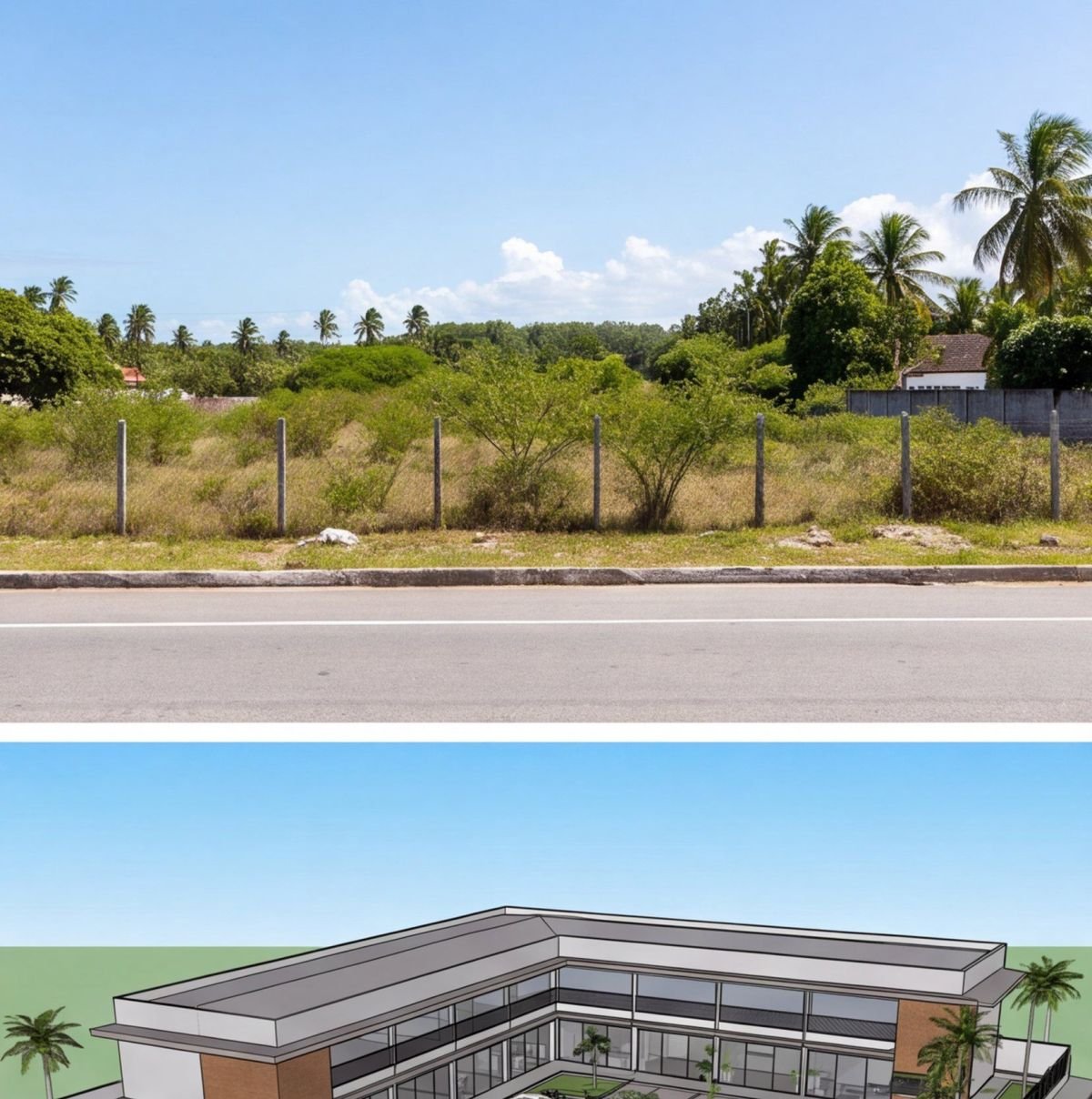 Terreno comercial em Ipojuca na rota de Porto de Galinhas — cozinha