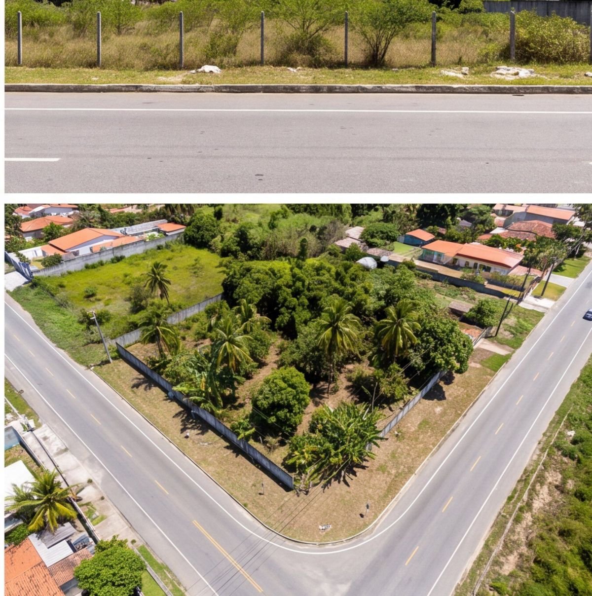 Terreno comercial em Ipojuca na rota de Porto de Galinhas — fachada