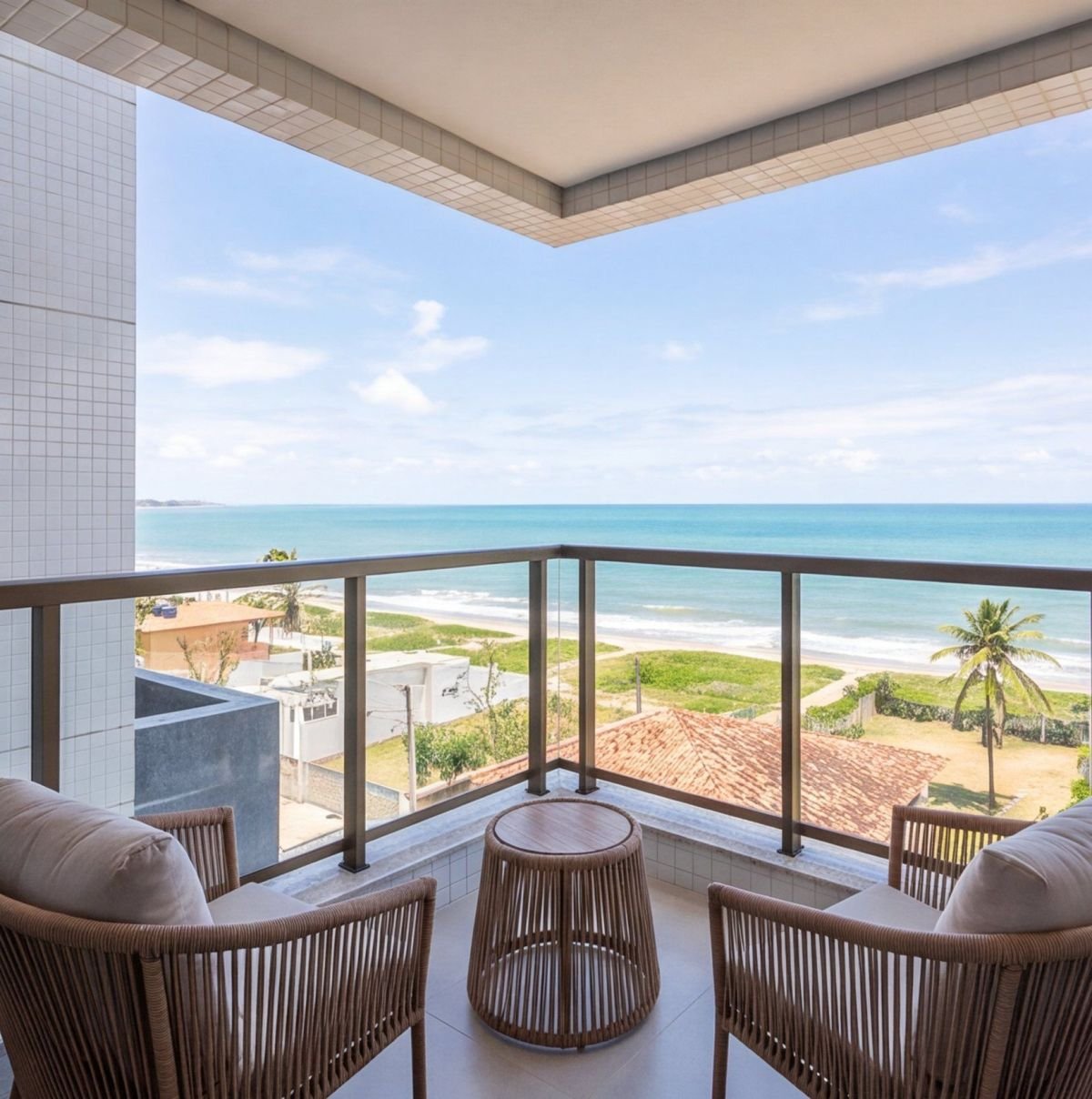 Apartamento em Tamandaré a uma quadra do mar — area-externa