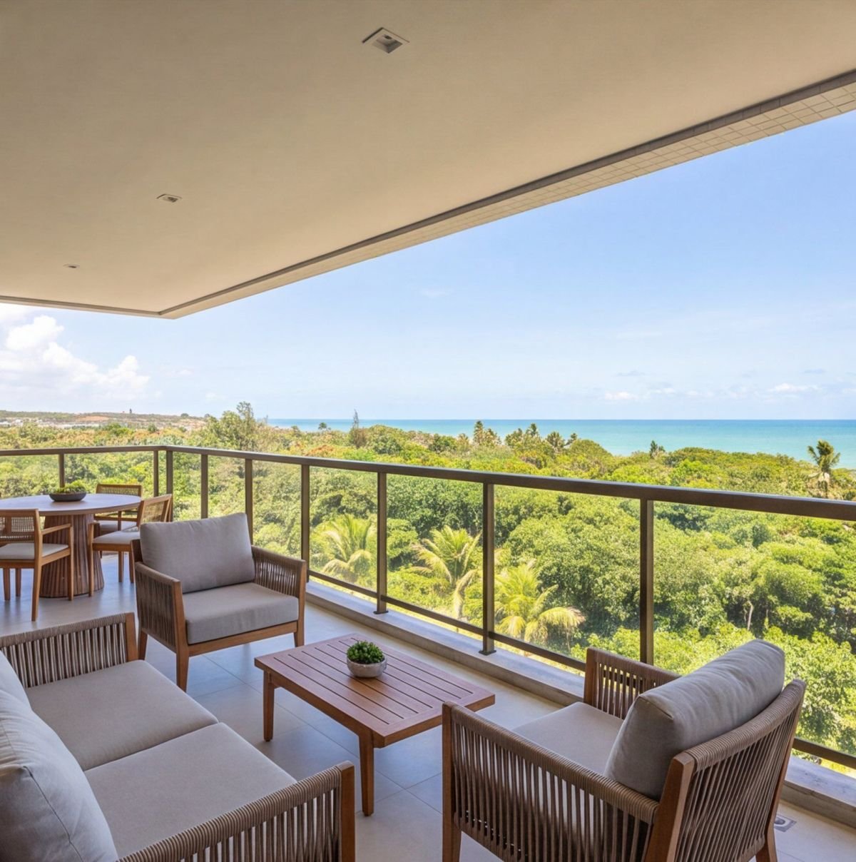 Apartamento na Praia do Paiva com infraestrutura de resort — area-externa