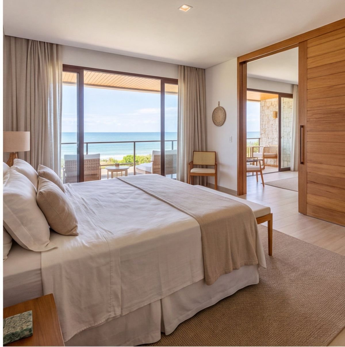 Casa na Enseada dos Corais a 100 m da praia — quarto