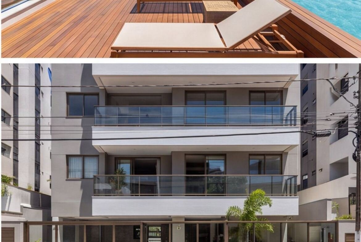 Cobertura duplex no Pina com piscina privativa — fachada