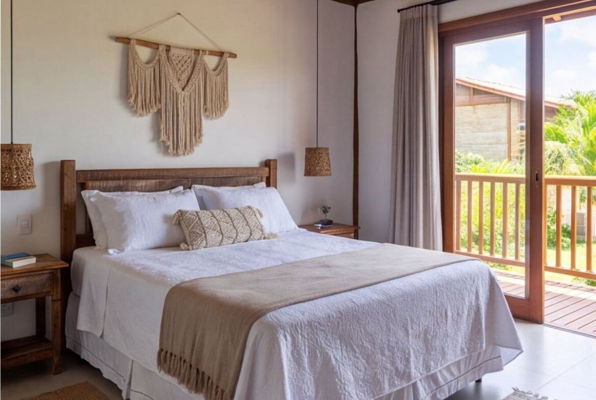 Chalé em Calhetas para temporada — quarto