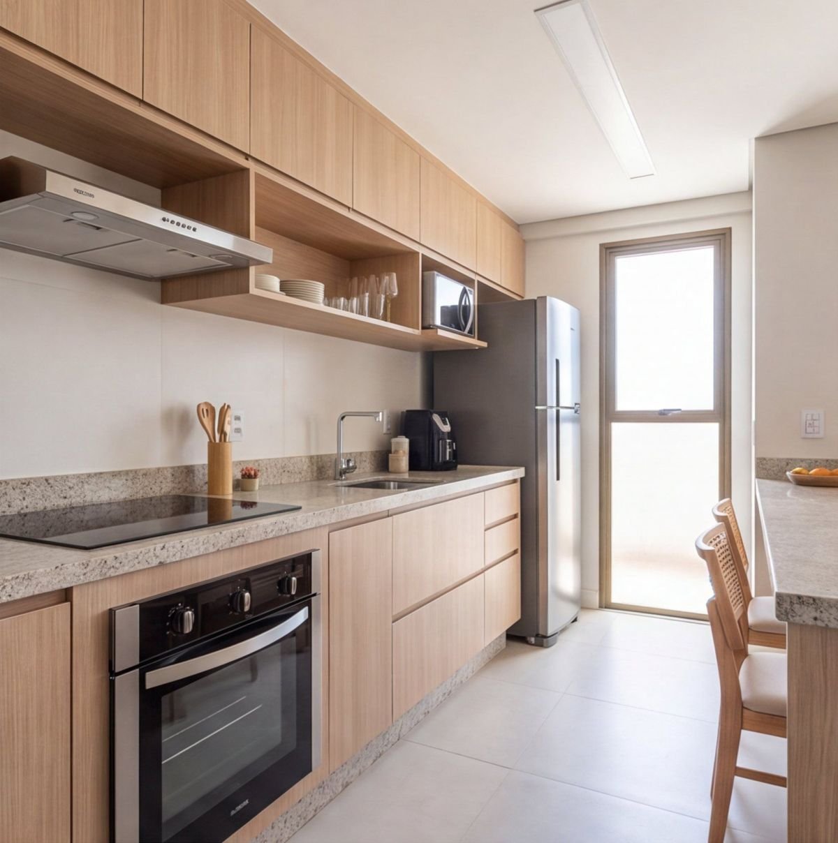 Apartamento em Candeias a 300 m da orla — cozinha