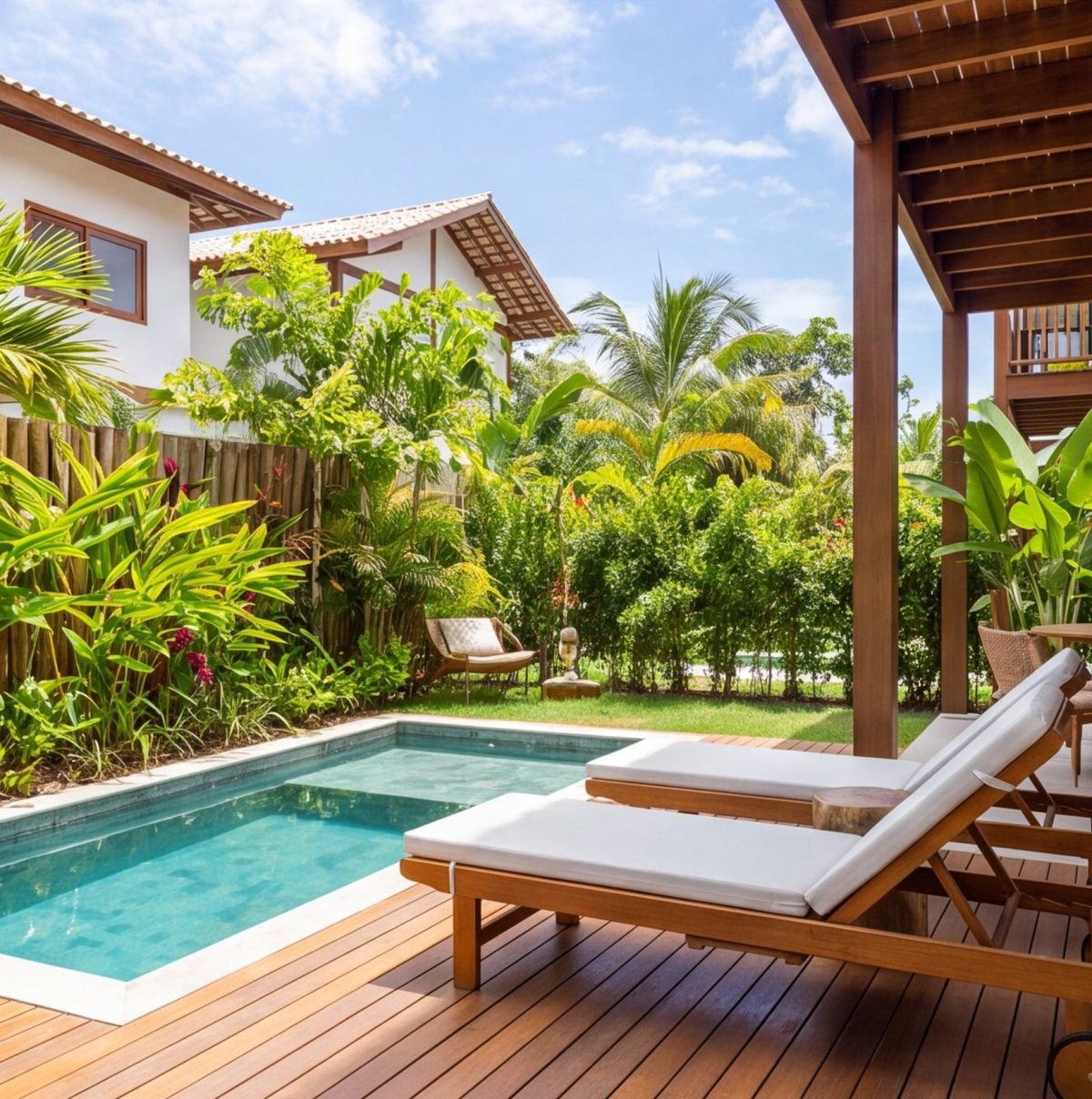 Casa em Porto de Galinhas em vila fechada — area-externa
