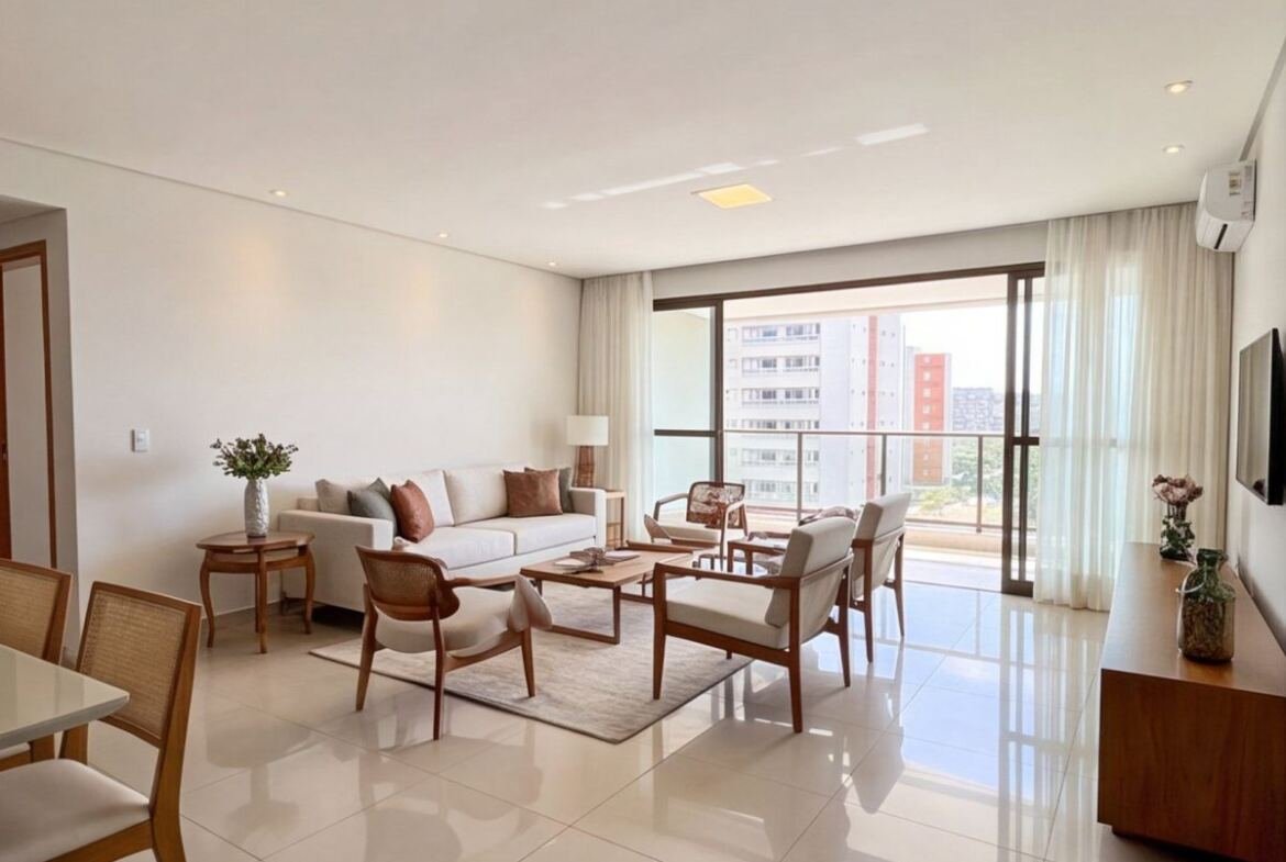 Apartamento novo no Pina pronto para morar — sala