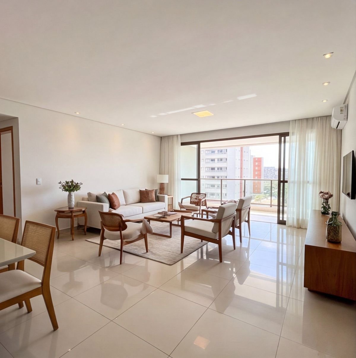 Apartamento novo no Pina pronto para morar — sala