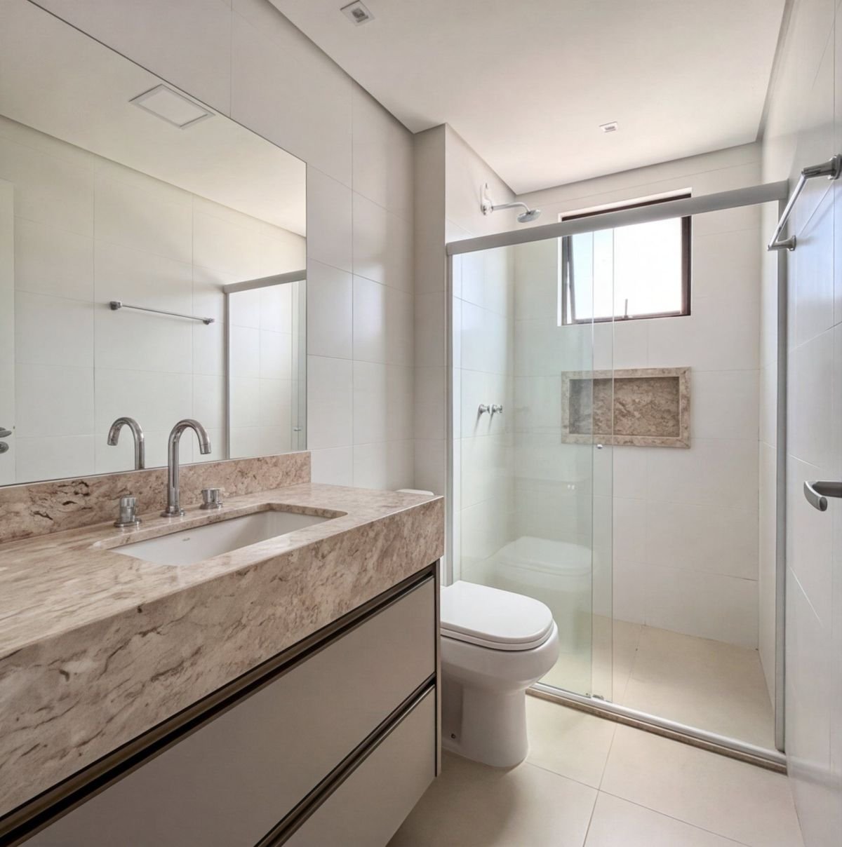 Apartamento novo no Pina pronto para morar — banheiro