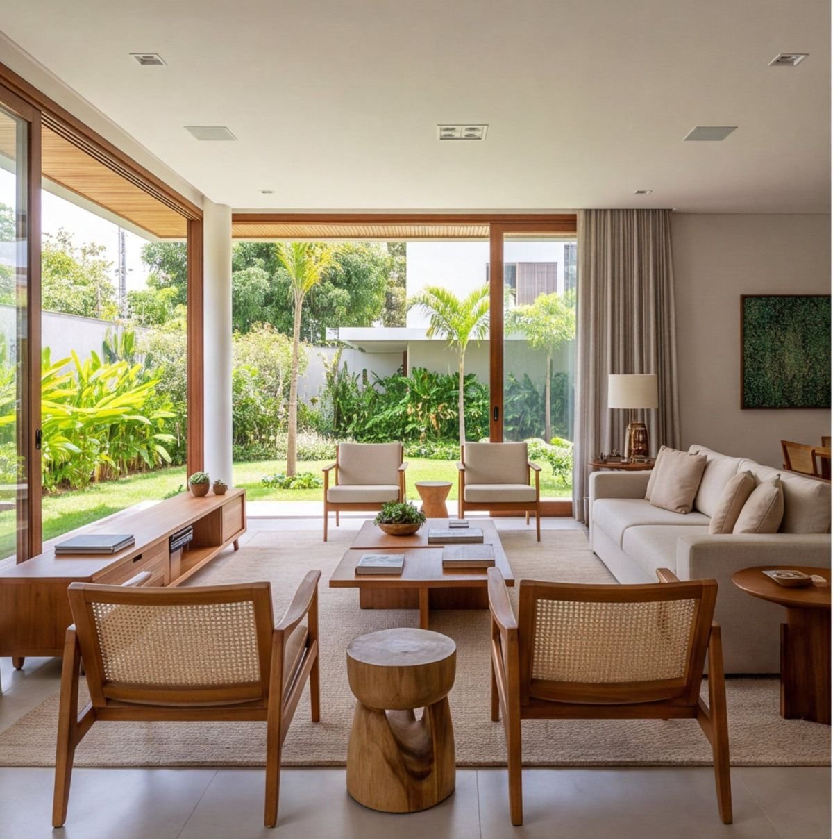 Casa em Casa Forte com jardim e área gourmet — sala Casa em Casa Forte com jardim e área gourmet — sala