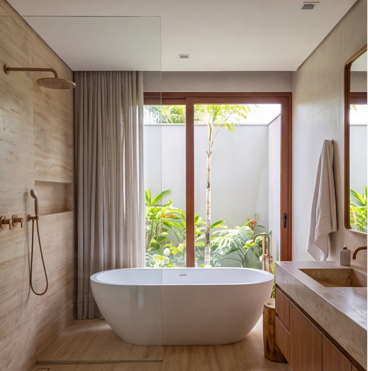 Casa em Casa Forte com jardim e área gourmet — banheiro Casa em Casa Forte com jardim e área gourmet — banheiro