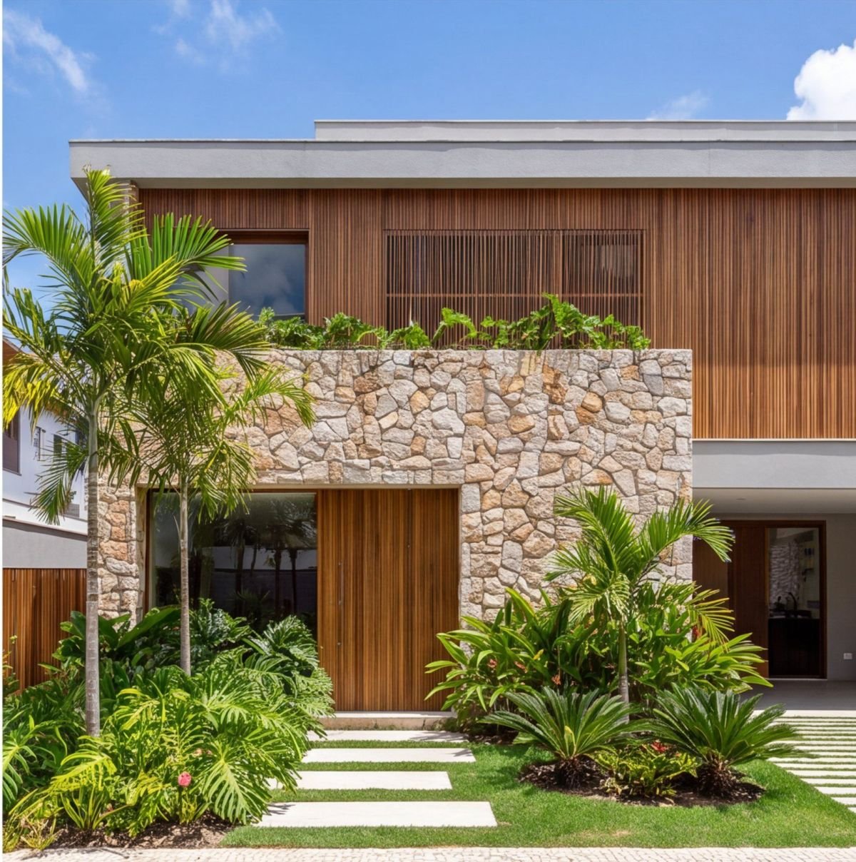 Casa em Casa Forte com jardim e área gourmet — fachada Casa em Casa Forte com jardim e área gourmet — fachada