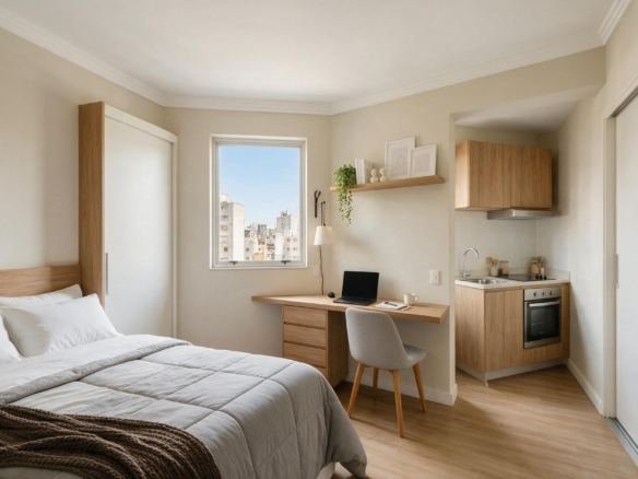 Studio na Boa Vista para investimento ou estudante