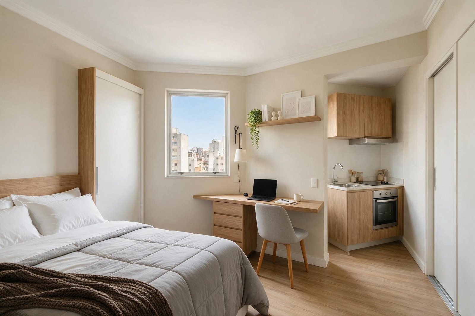 Studio na Boa Vista para investimento ou estudante Studio na Boa Vista para investimento ou estudante